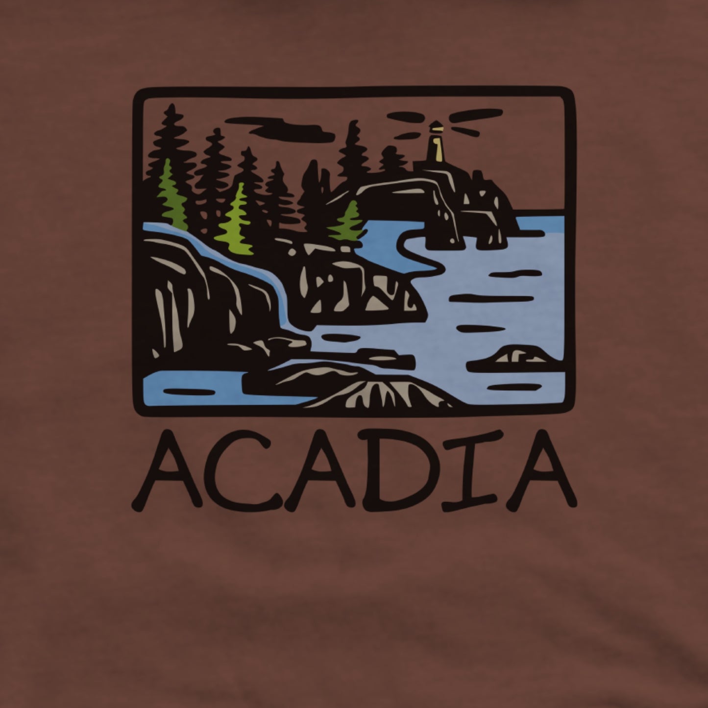 Acadia National Park Hoodie Adventure and Outdoors Themed Hoodie