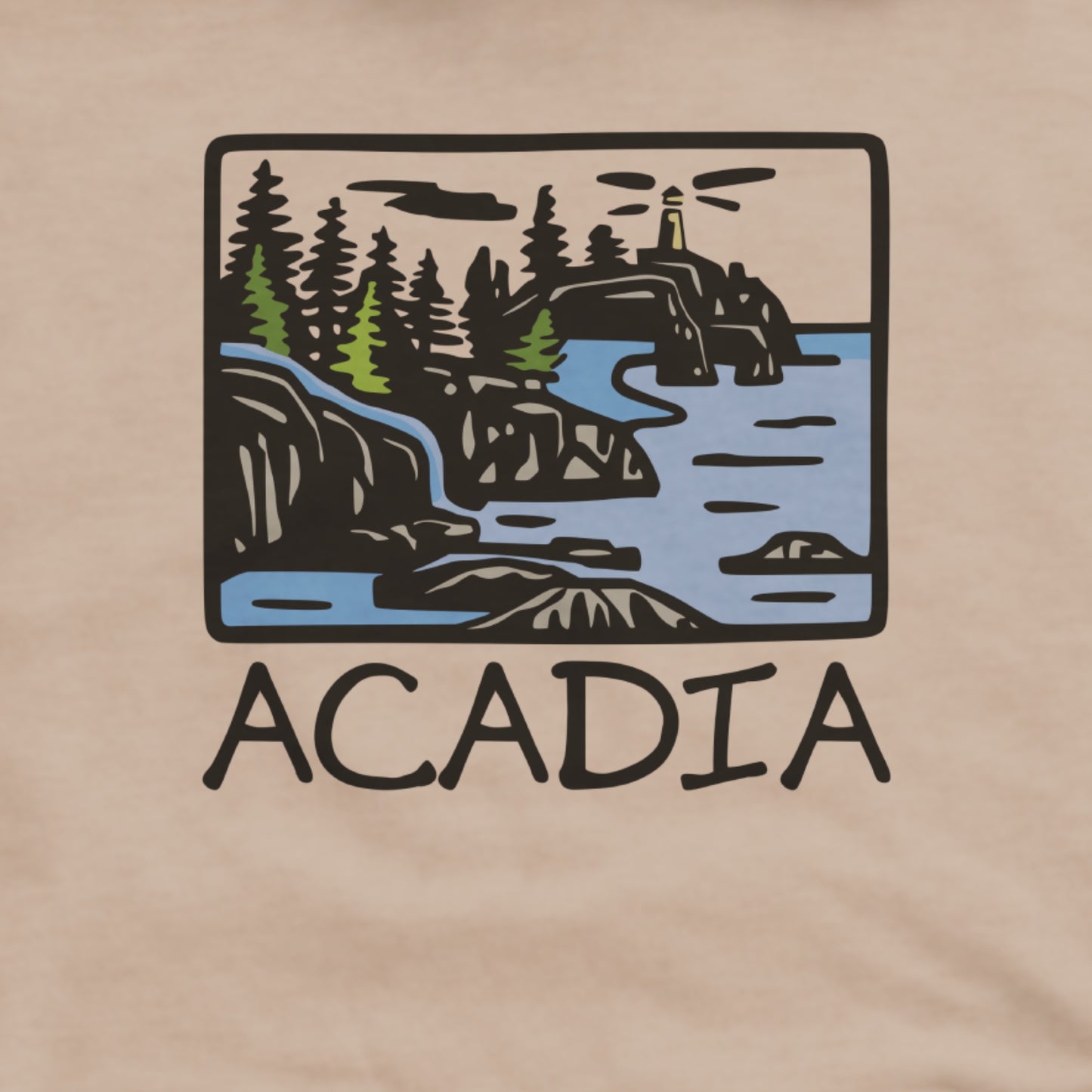 Acadia National Park Hoodie Adventure and Outdoors Themed Hoodie