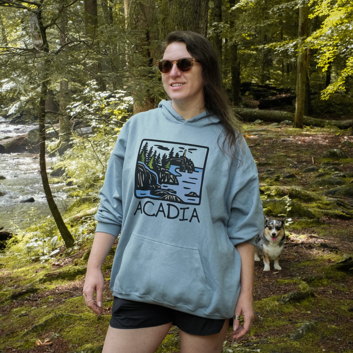Acadia National Park Hoodie Adventure and Outdoors Themed Hoodie