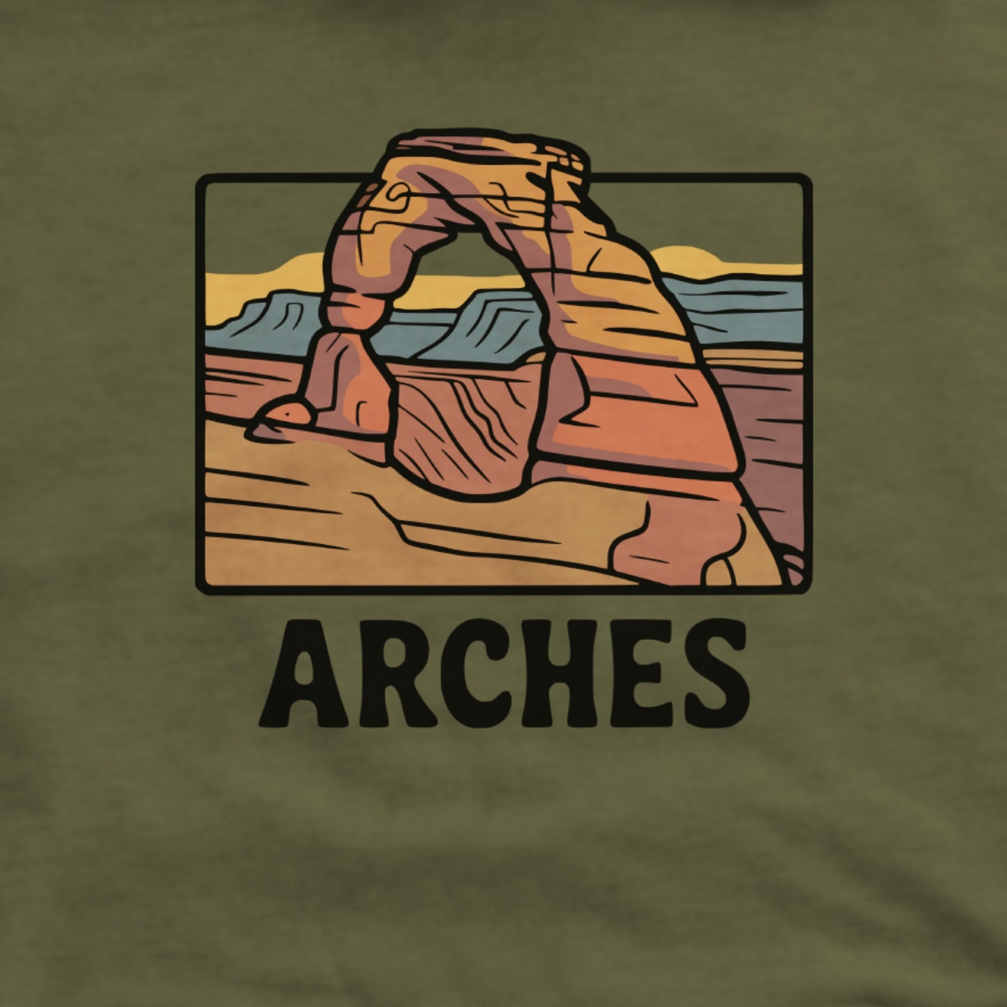 Arches National Park Hoodie Adventure and Outdoors Themed Hoodie