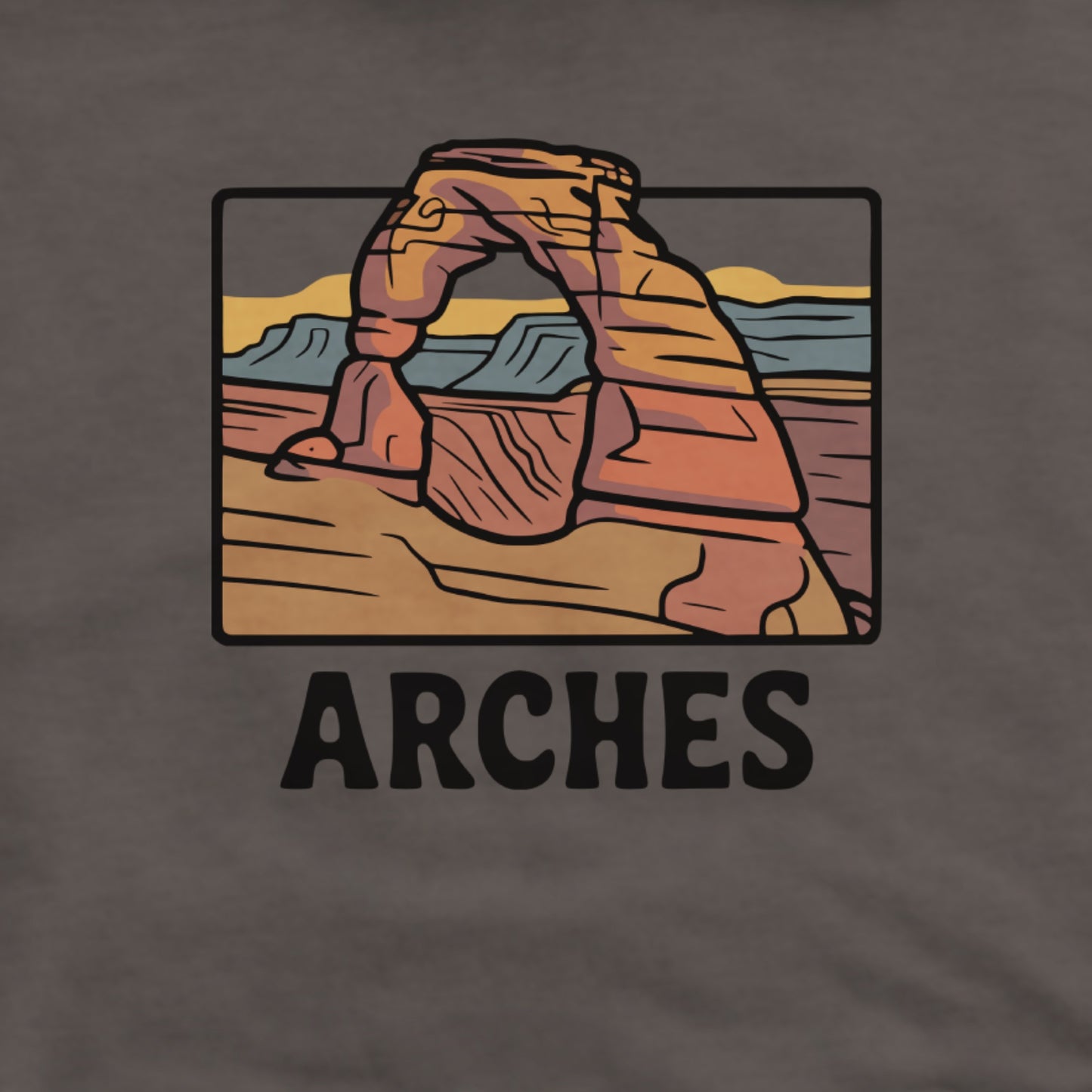 Arches National Park Hoodie Adventure and Outdoors Themed Hoodie
