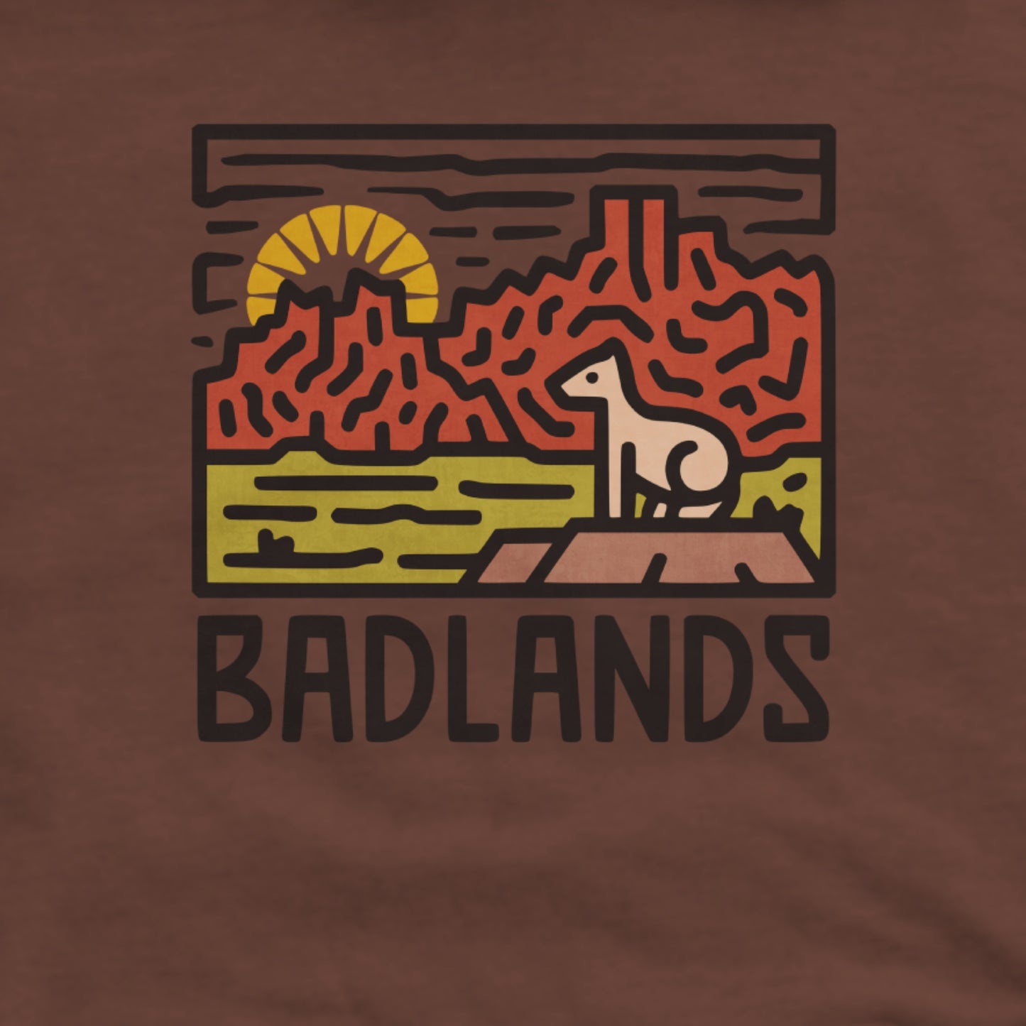 Badlands National Park Hoodie Adventure and Outdoors Themed Hoodie
