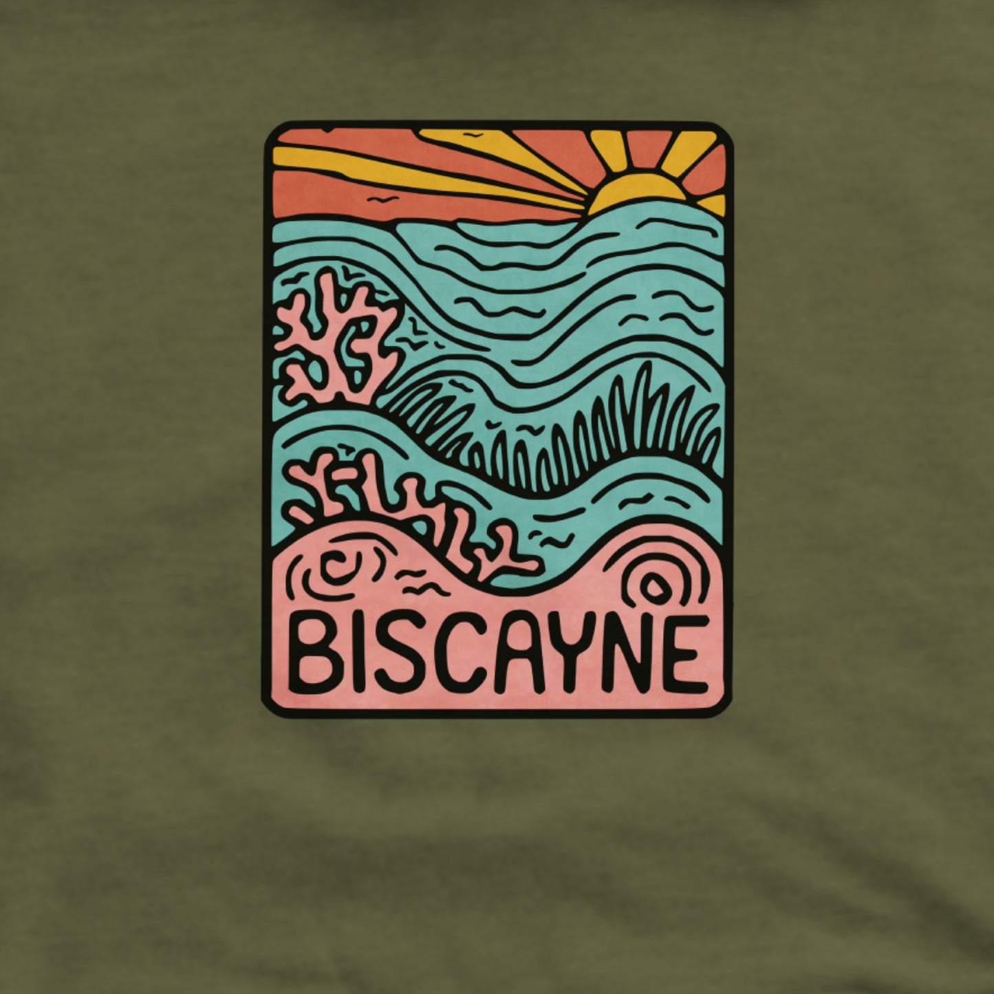 Biscayne National Park Hoodie Adventure and Outdoors Themed Hoodie