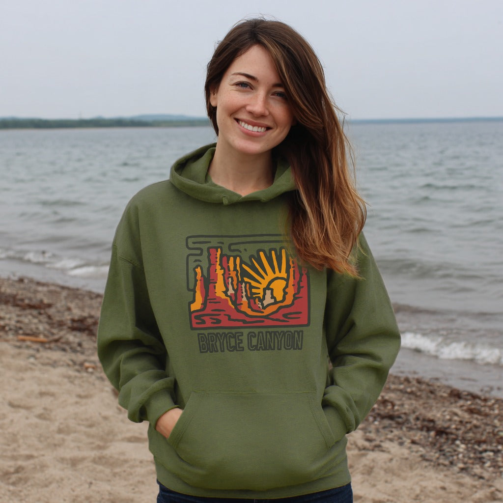 Bryce Canyon National Park Hoodie Adventure and Outdoors Themed Hoodie