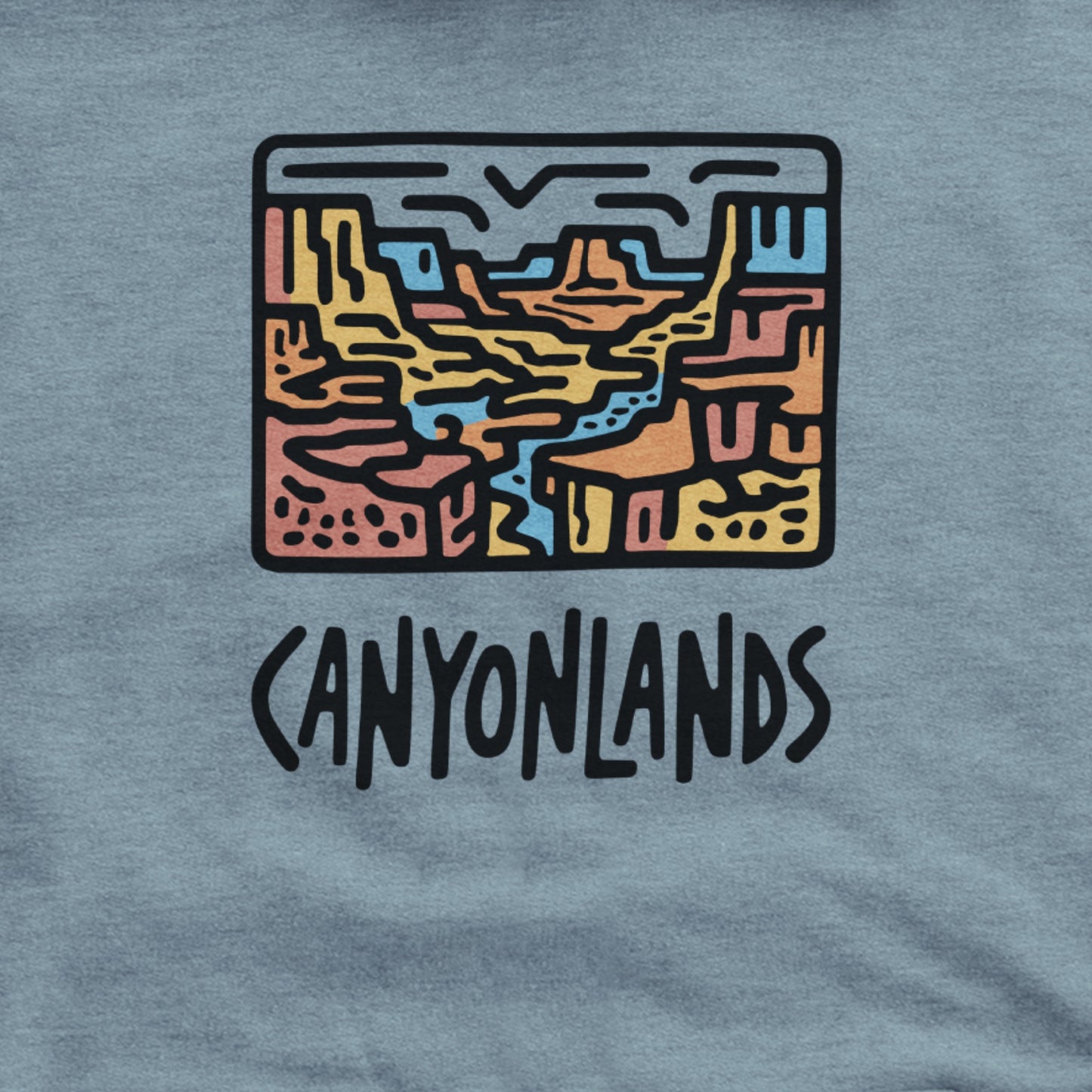 Canyonlands National Park Hoodie Adventure and Outdoors Themed Hoodie