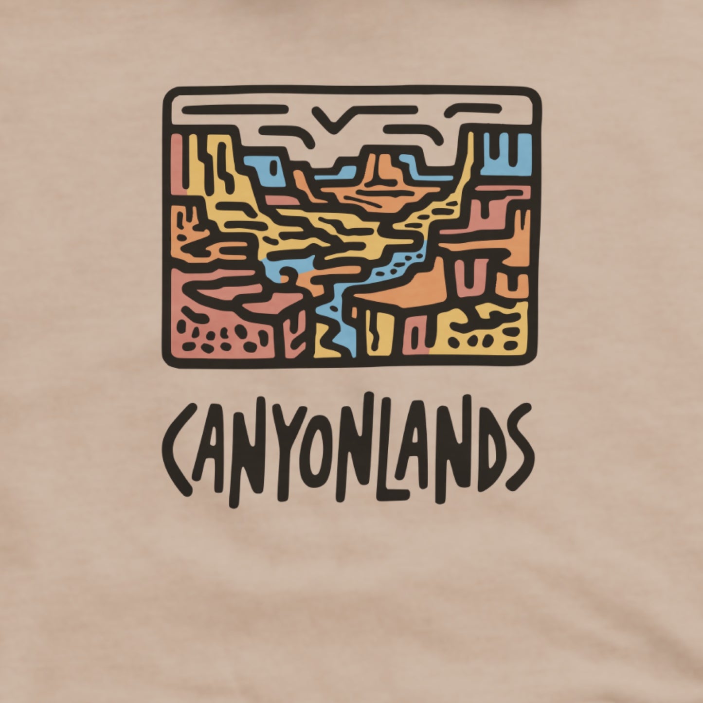 Canyonlands National Park Hoodie Adventure and Outdoors Themed Hoodie