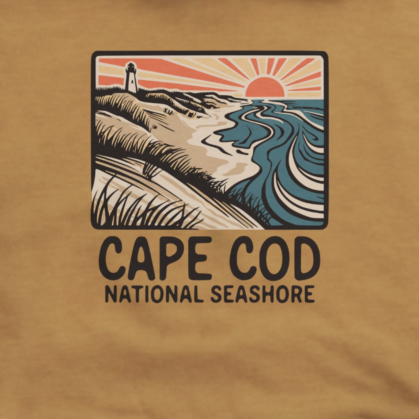 Cape Cod National Seashore Hoodie Adventure and Outdoors Themed Hoodie