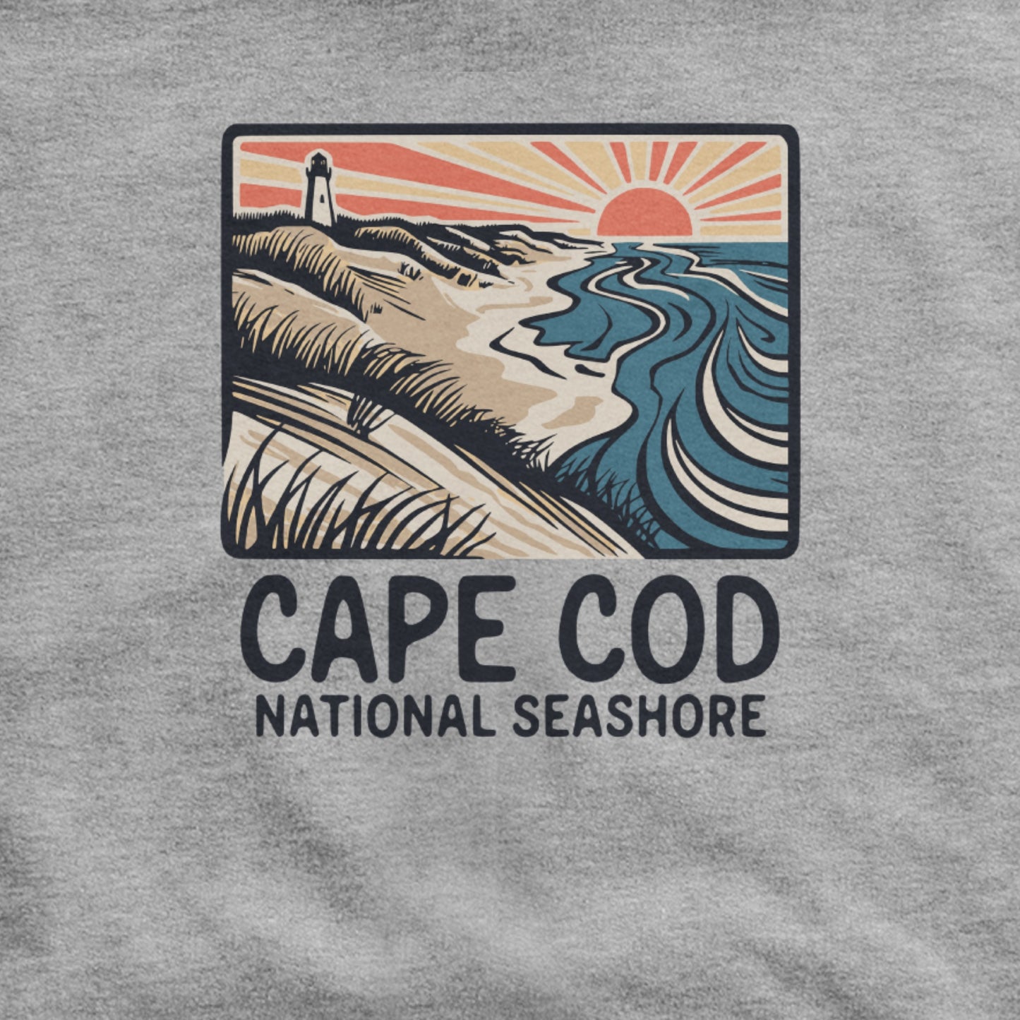 Cape Cod National Seashore Hoodie Adventure and Outdoors Themed Hoodie