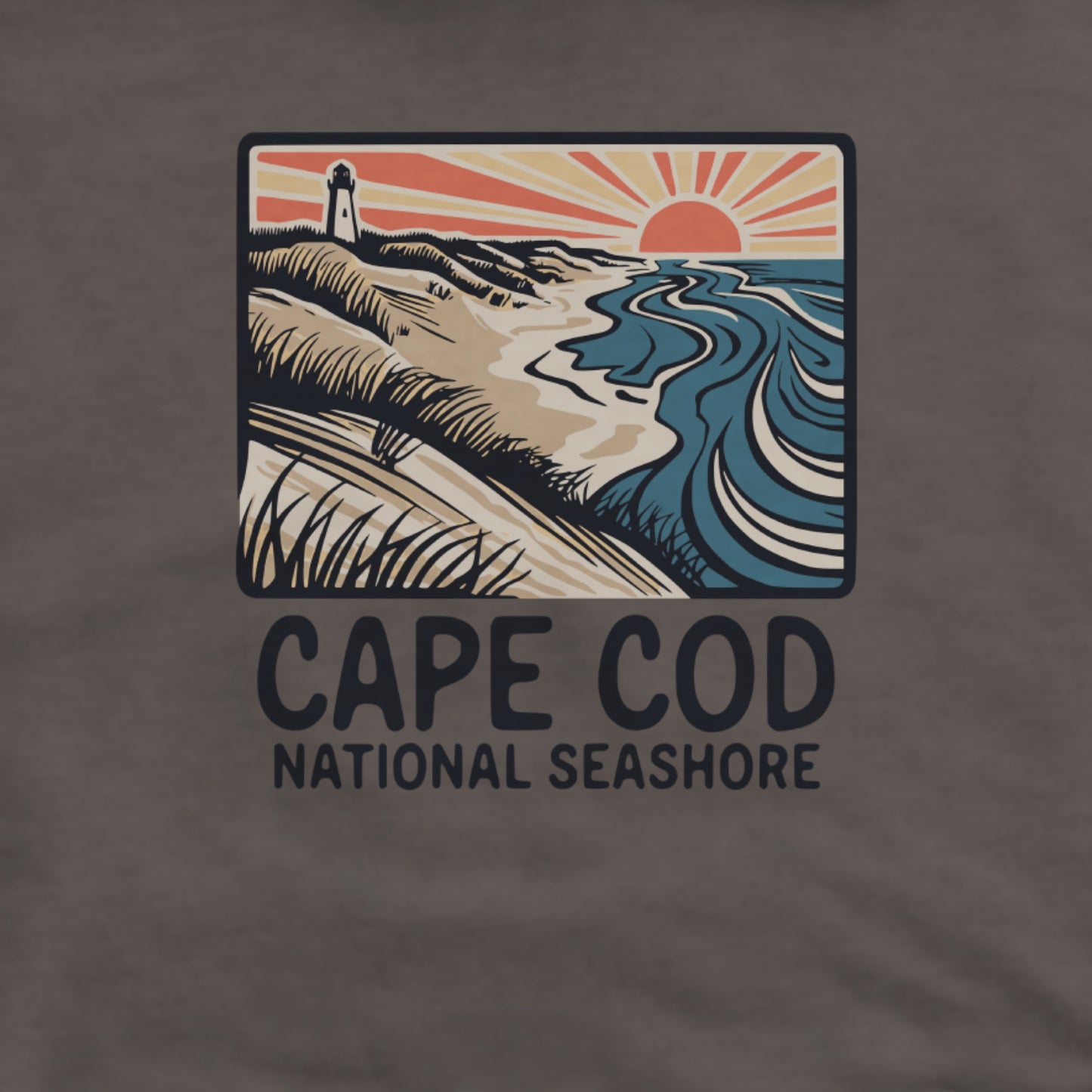 Cape Cod National Seashore Hoodie Adventure and Outdoors Themed Hoodie