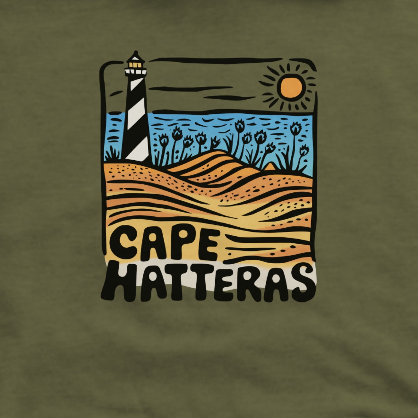 Cape Hatteras National Seashore Hoodie Adventure and Outdoors Themed Hoodie