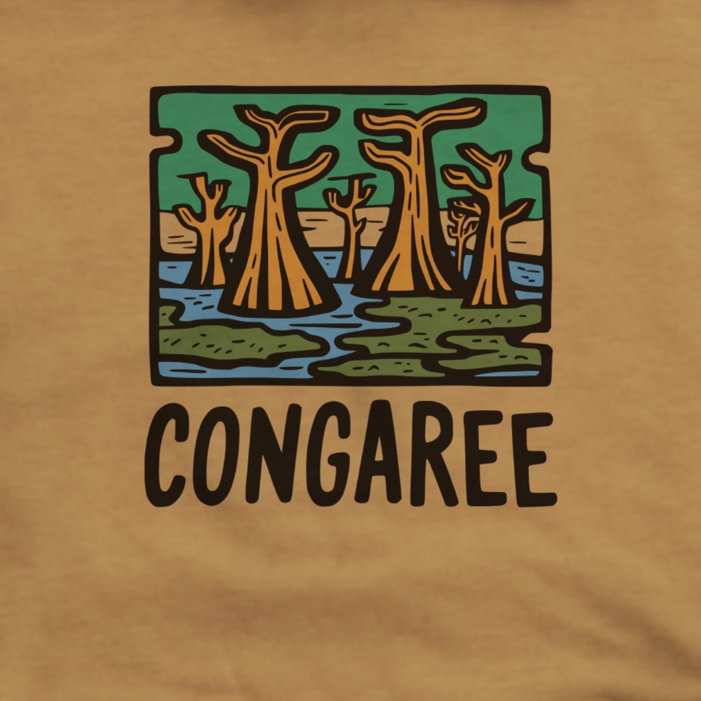 Congaree National Park Hoodie Adventure and Outdoors Themed Hoodie