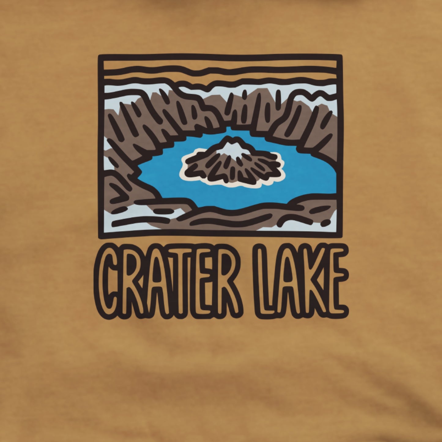 Crater Lake National Park Hoodie Adventure and Outdoors Themed Hoodie