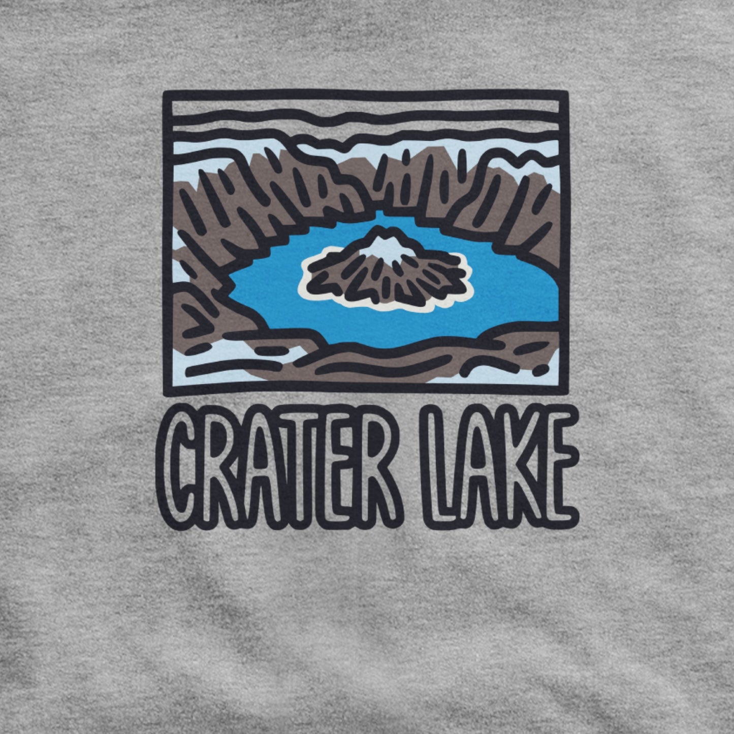 Crater Lake National Park Hoodie Adventure and Outdoors Themed Hoodie