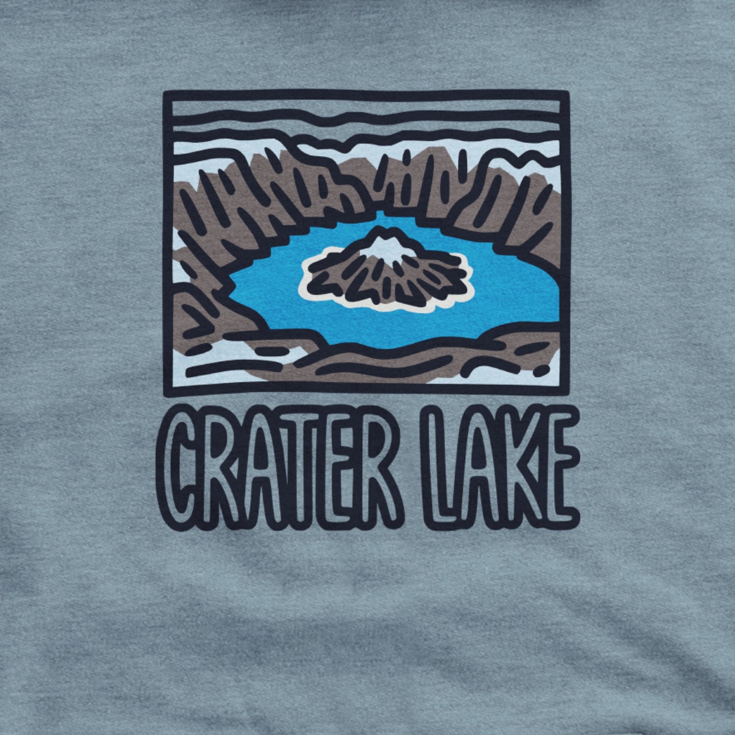 Crater Lake National Park Hoodie Adventure and Outdoors Themed Hoodie