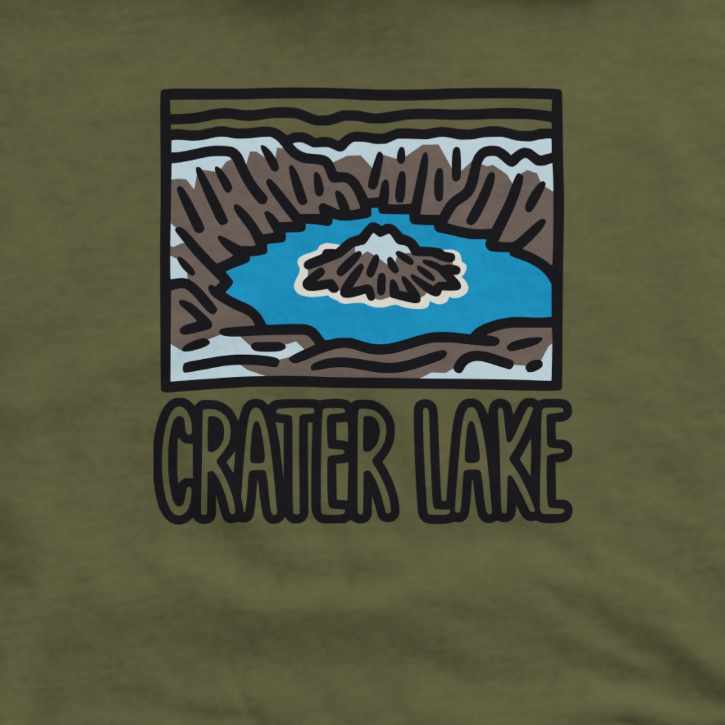 Crater Lake National Park Hoodie Adventure and Outdoors Themed Hoodie