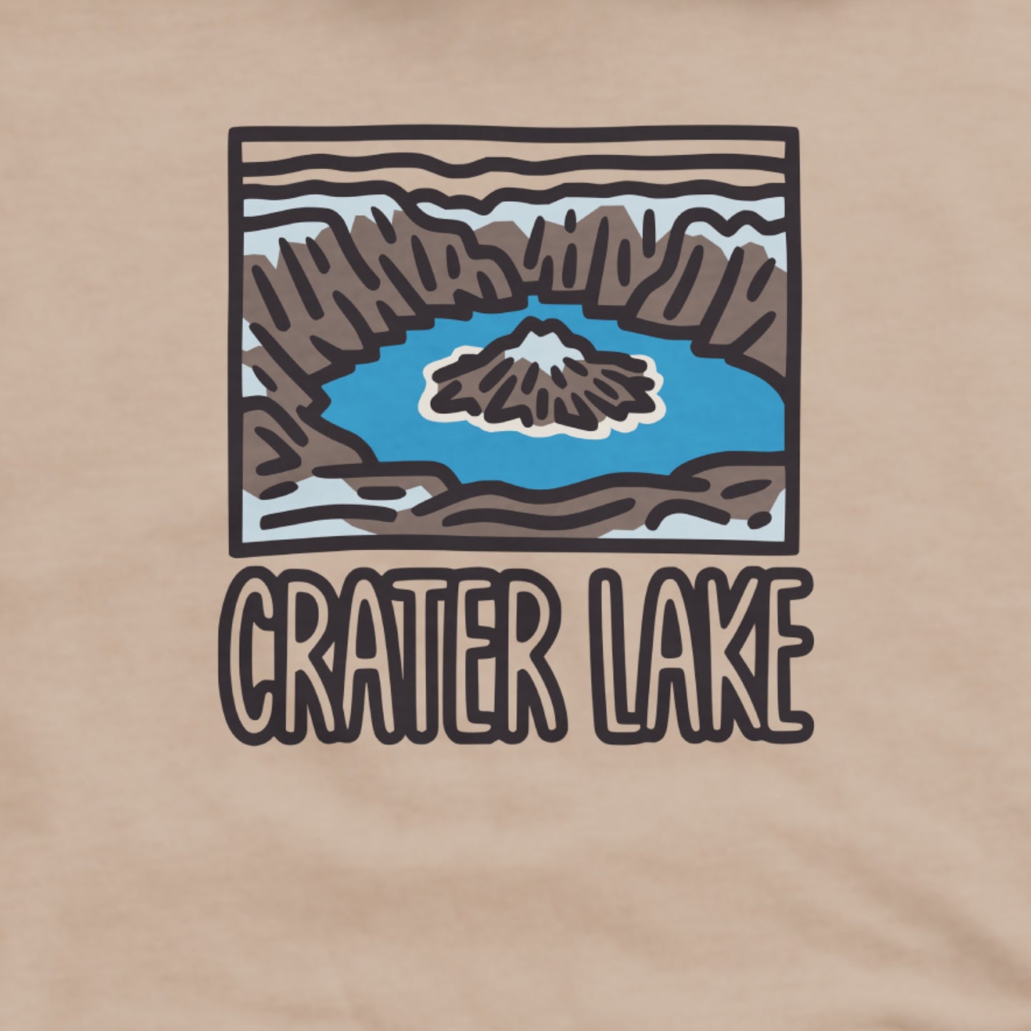 Crater Lake National Park Hoodie Adventure and Outdoors Themed Hoodie