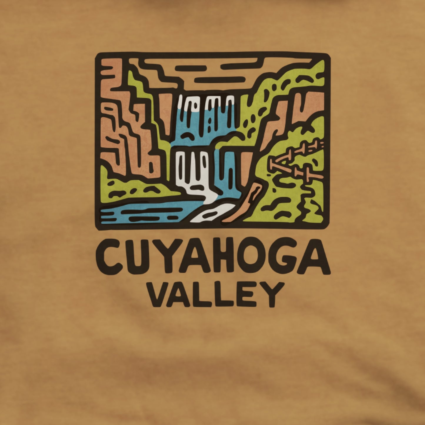 Cuyahoga Valley National Park Hoodie Adventure and Outdoors Themed Hoodie