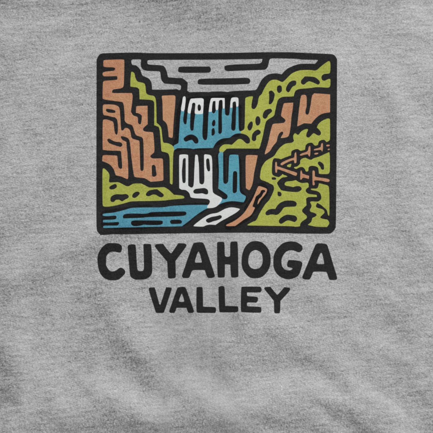 Cuyahoga Valley National Park Hoodie Adventure and Outdoors Themed Hoodie