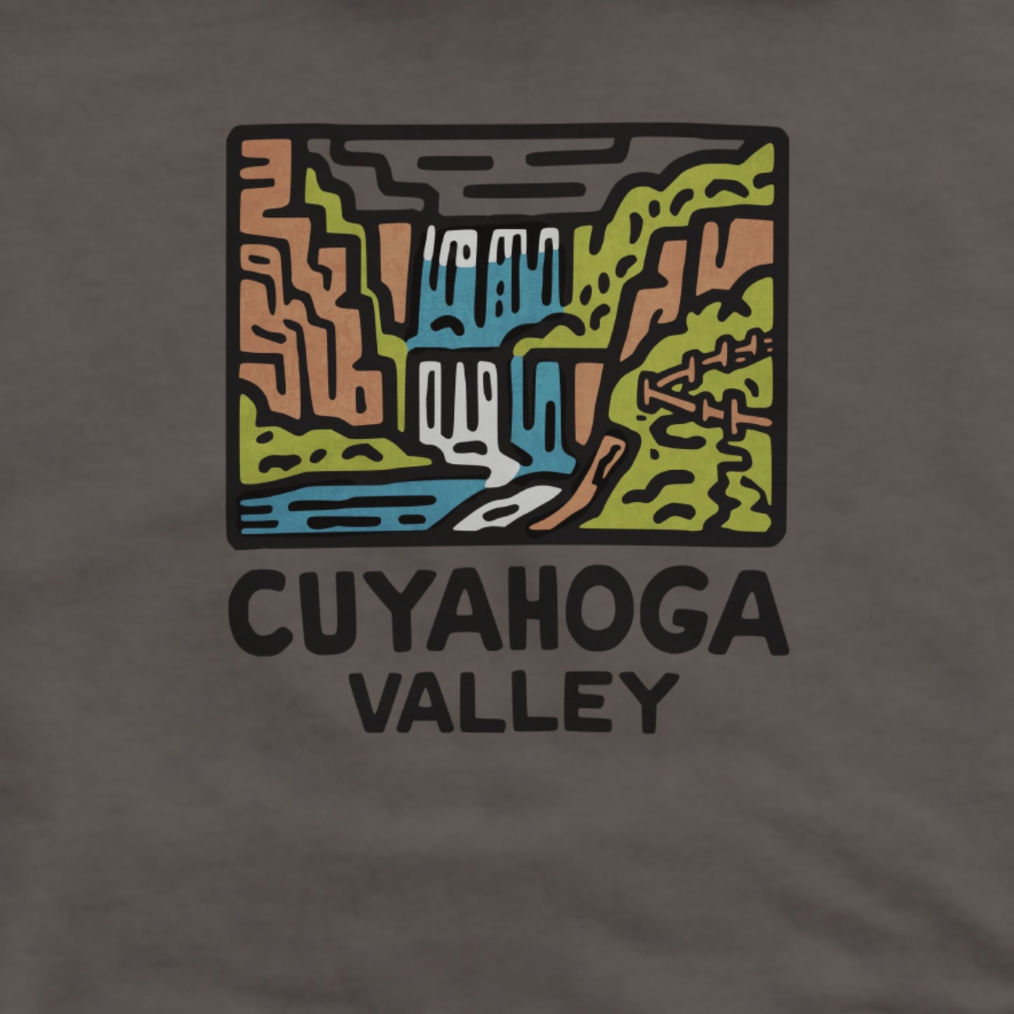 Cuyahoga Valley National Park Hoodie Adventure and Outdoors Themed Hoodie