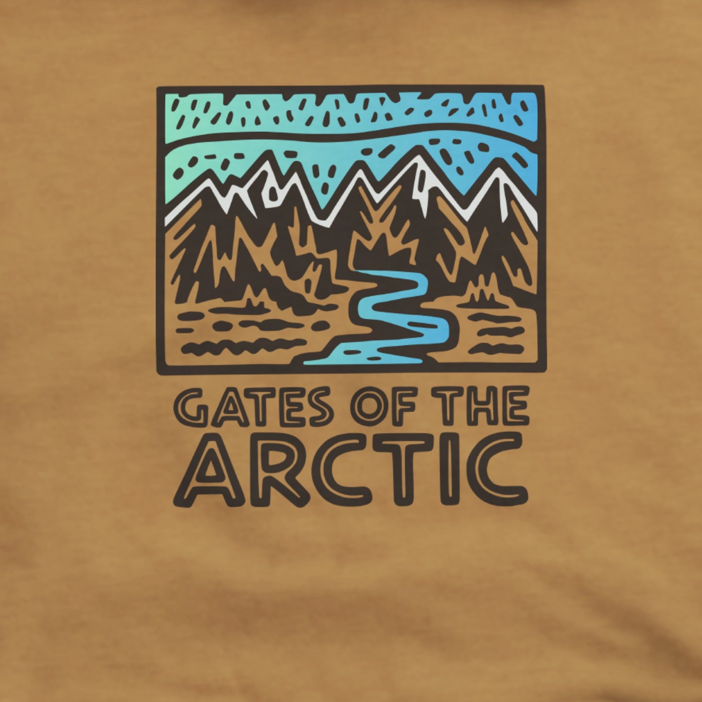 Gates of the Artic National Park Hoodie Adventure and Outdoors Themed Hoodie