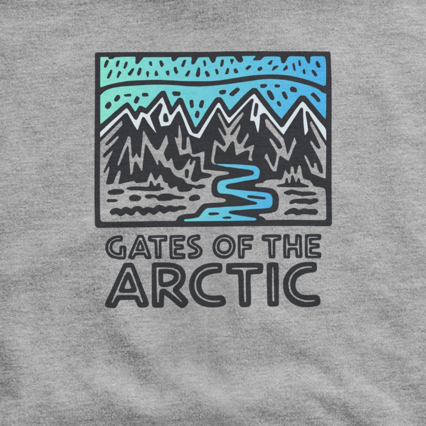 Gates of the Artic National Park Hoodie Adventure and Outdoors Themed Hoodie