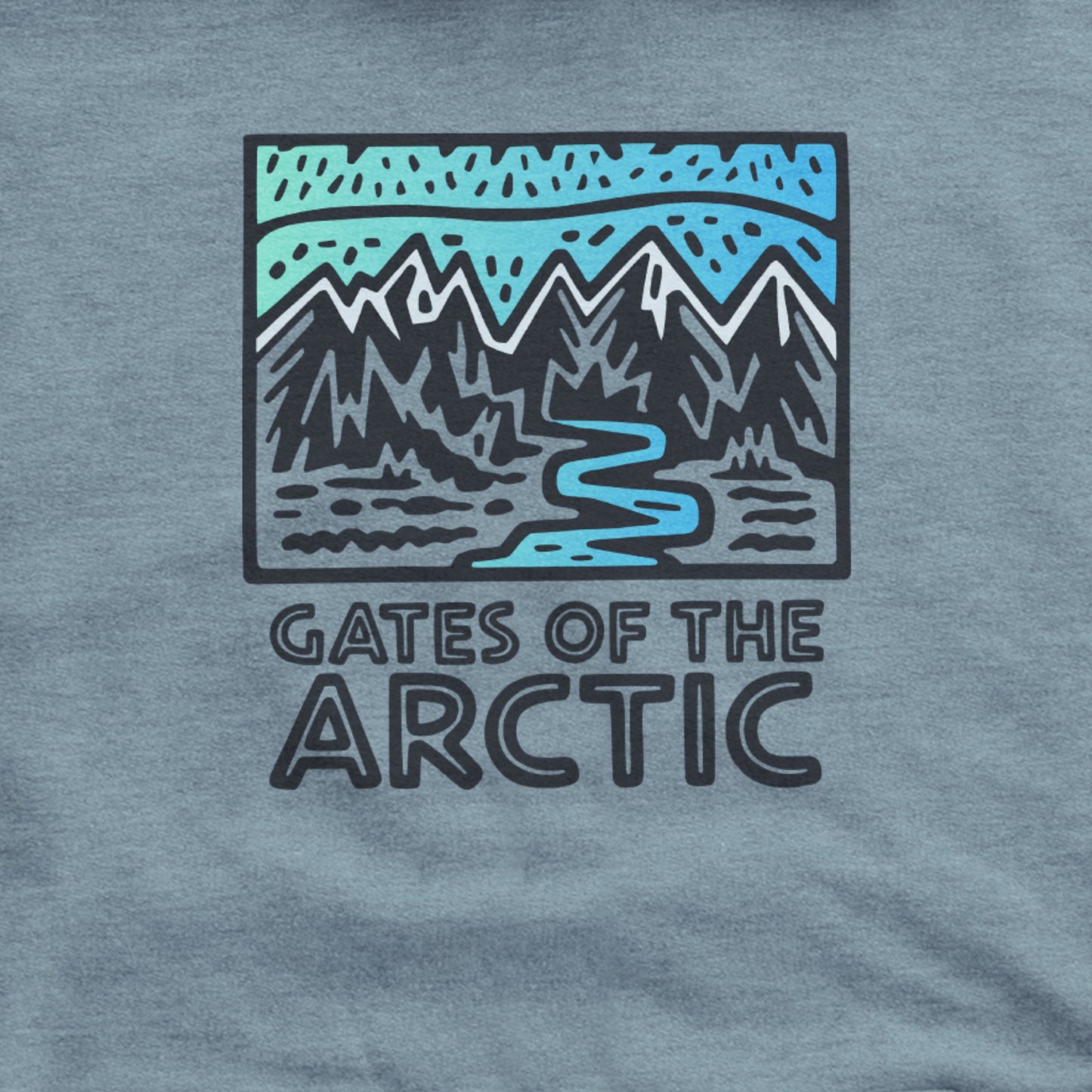 Gates of the Artic National Park Hoodie Adventure and Outdoors Themed Hoodie