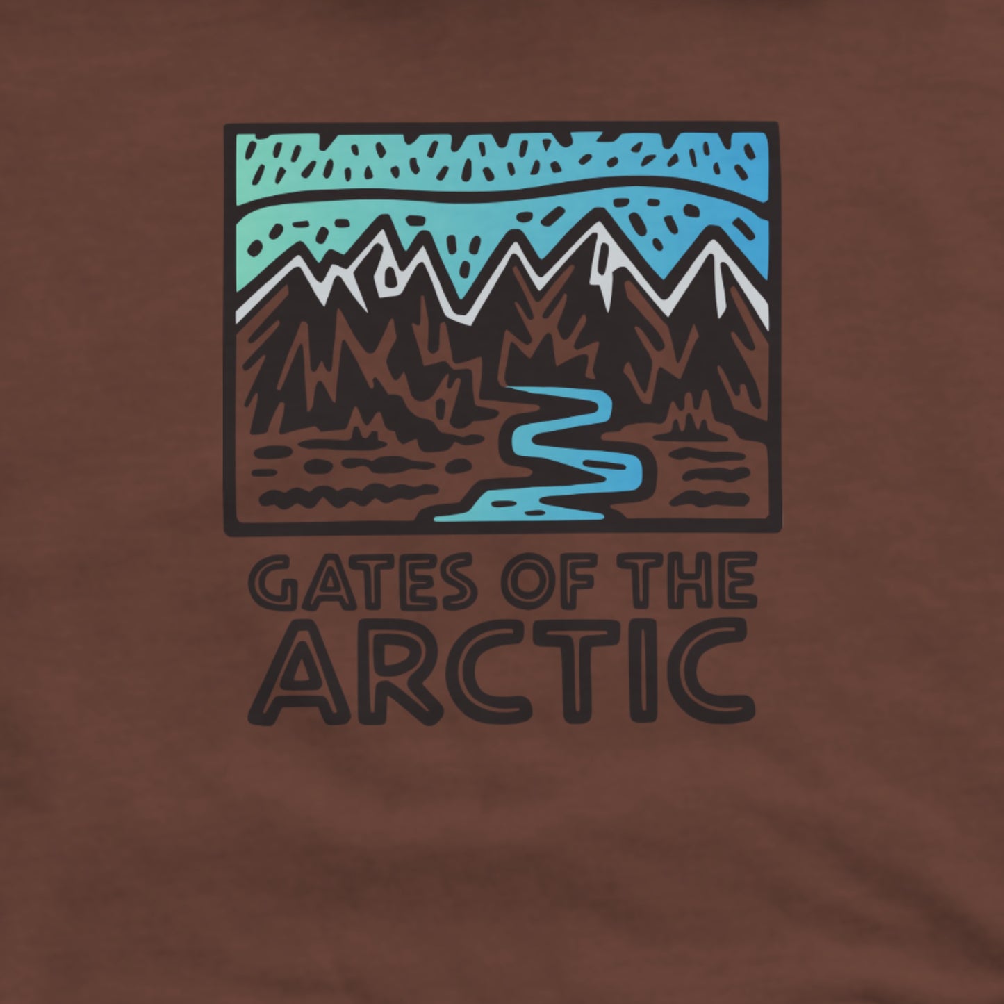 Gates of the Artic National Park Hoodie Adventure and Outdoors Themed Hoodie