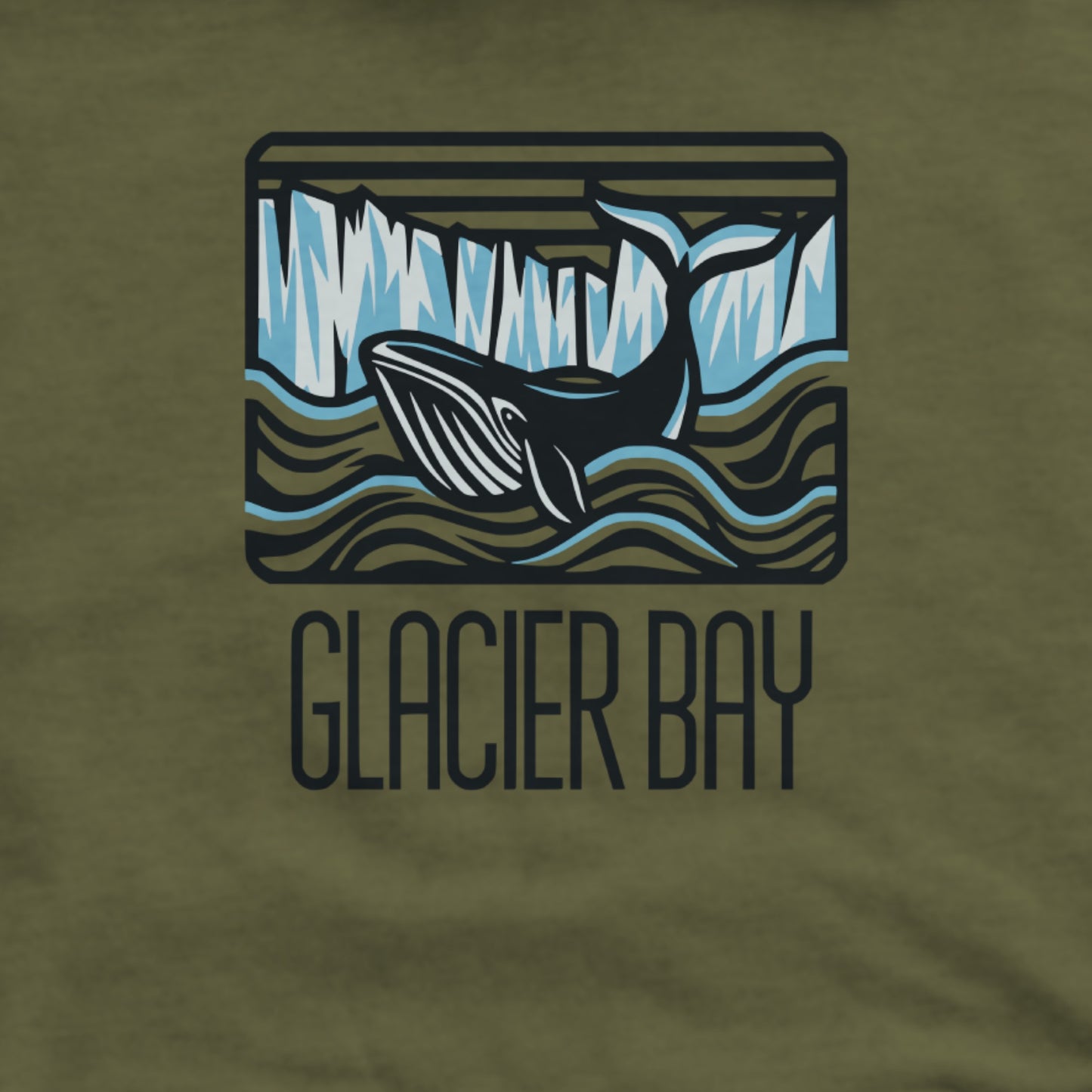 Glacier Bay National Park Hoodie Adventure and Outdoors Themed Hoodie