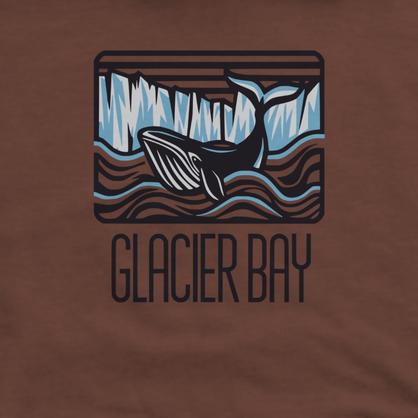 Glacier Bay National Park Hoodie Adventure and Outdoors Themed Hoodie