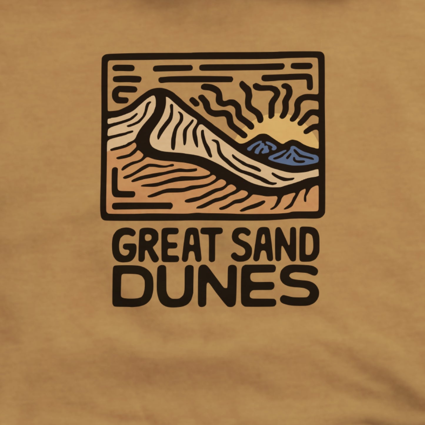 Great Sand Dunes National Park Hoodie Adventure and Outdoors Themed Hoodie