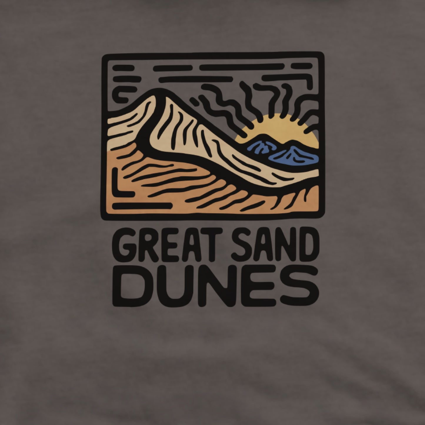 Great Sand Dunes National Park Hoodie Adventure and Outdoors Themed Hoodie
