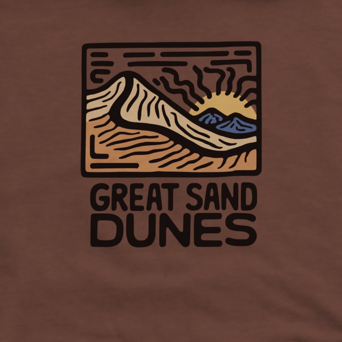 Great Sand Dunes National Park Hoodie Adventure and Outdoors Themed Hoodie