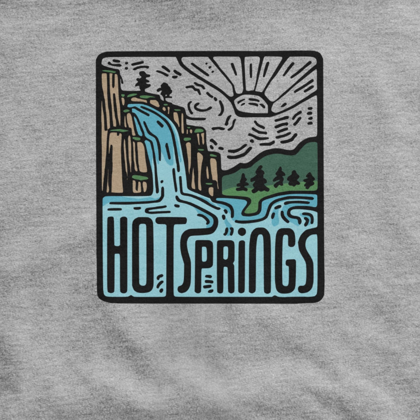 Hot Springs National Park Hoodie Adventure and Outdoors Themed Hoodie