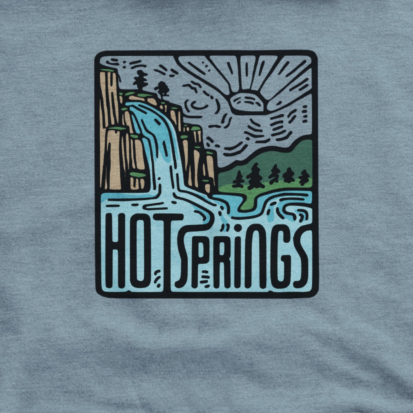Hot Springs National Park Hoodie Adventure and Outdoors Themed Hoodie