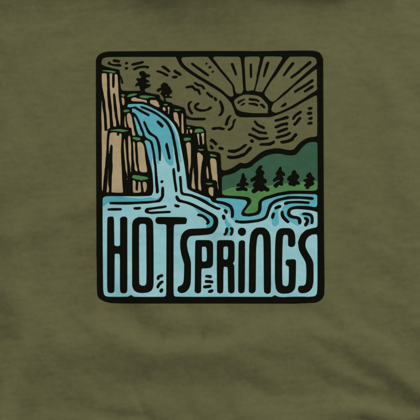 Hot Springs National Park Hoodie Adventure and Outdoors Themed Hoodie