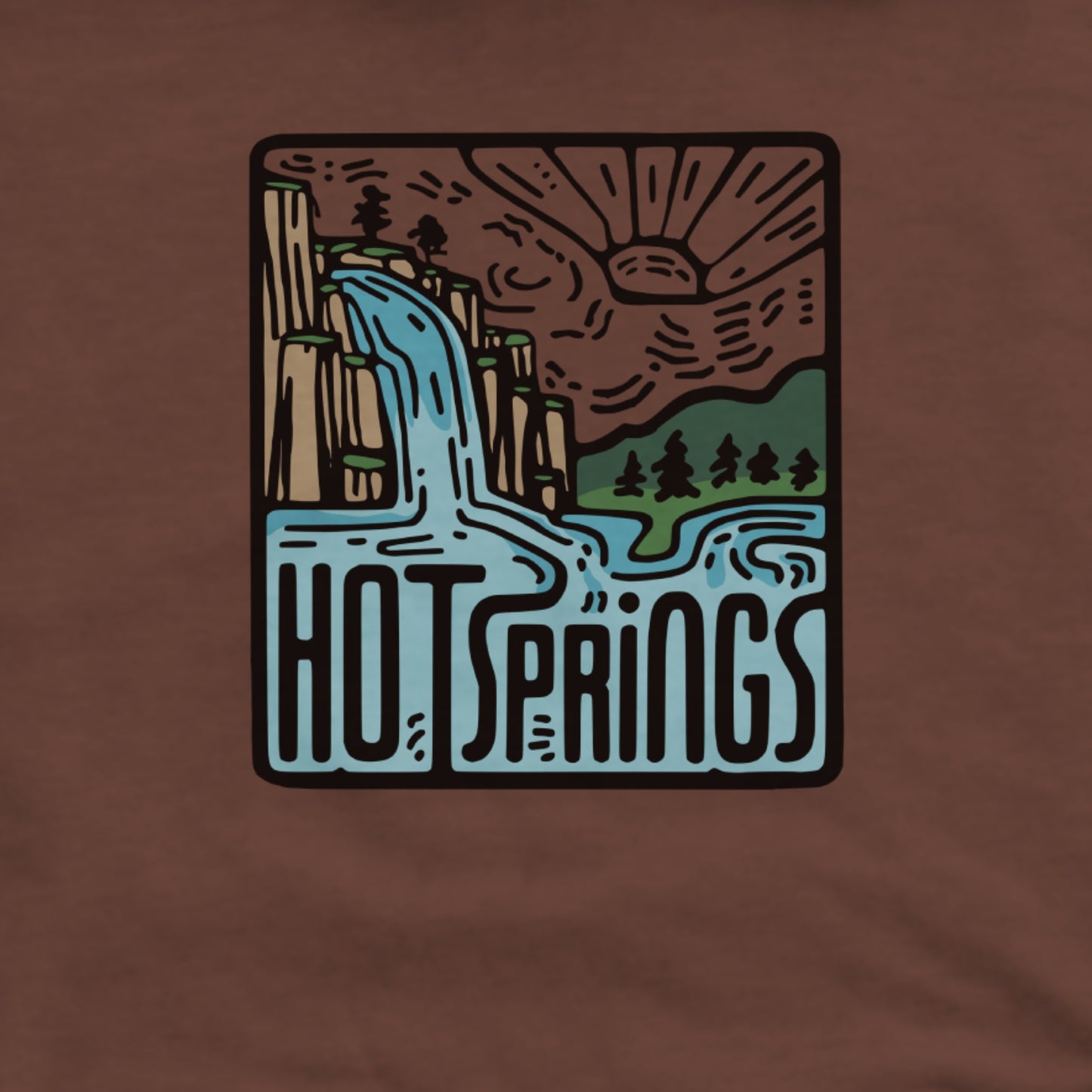 Hot Springs National Park Hoodie Adventure and Outdoors Themed Hoodie