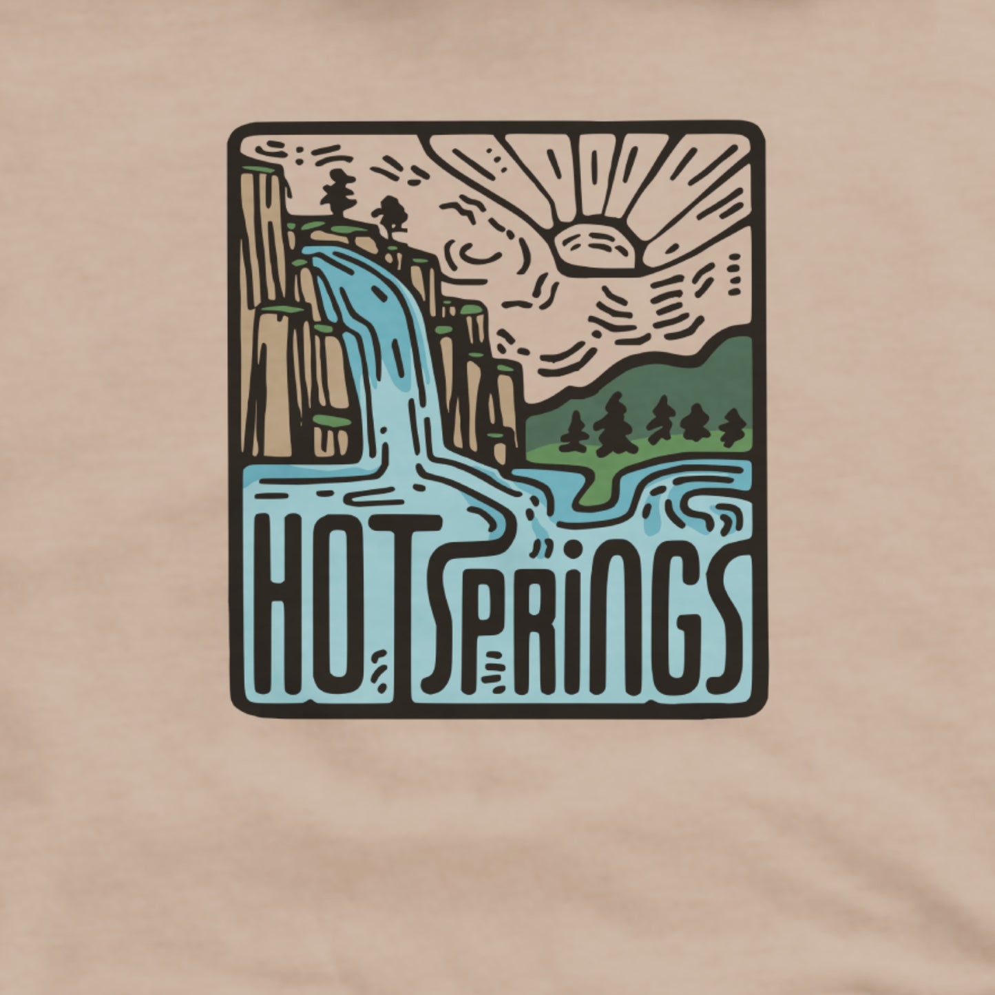Hot Springs National Park Hoodie Adventure and Outdoors Themed Hoodie