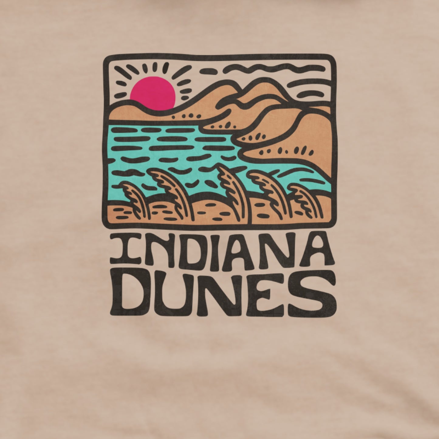 Indiana Dunes National Park Hoodie Adventure and Outdoors Themed Hoodie