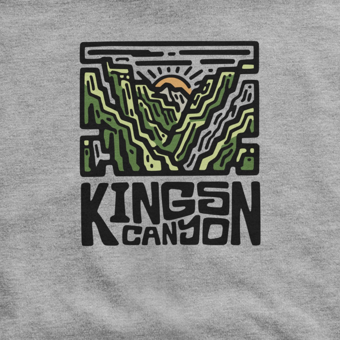 Kings Canyon National Park Hoodie Adventure and Outdoors Themed Hoodie