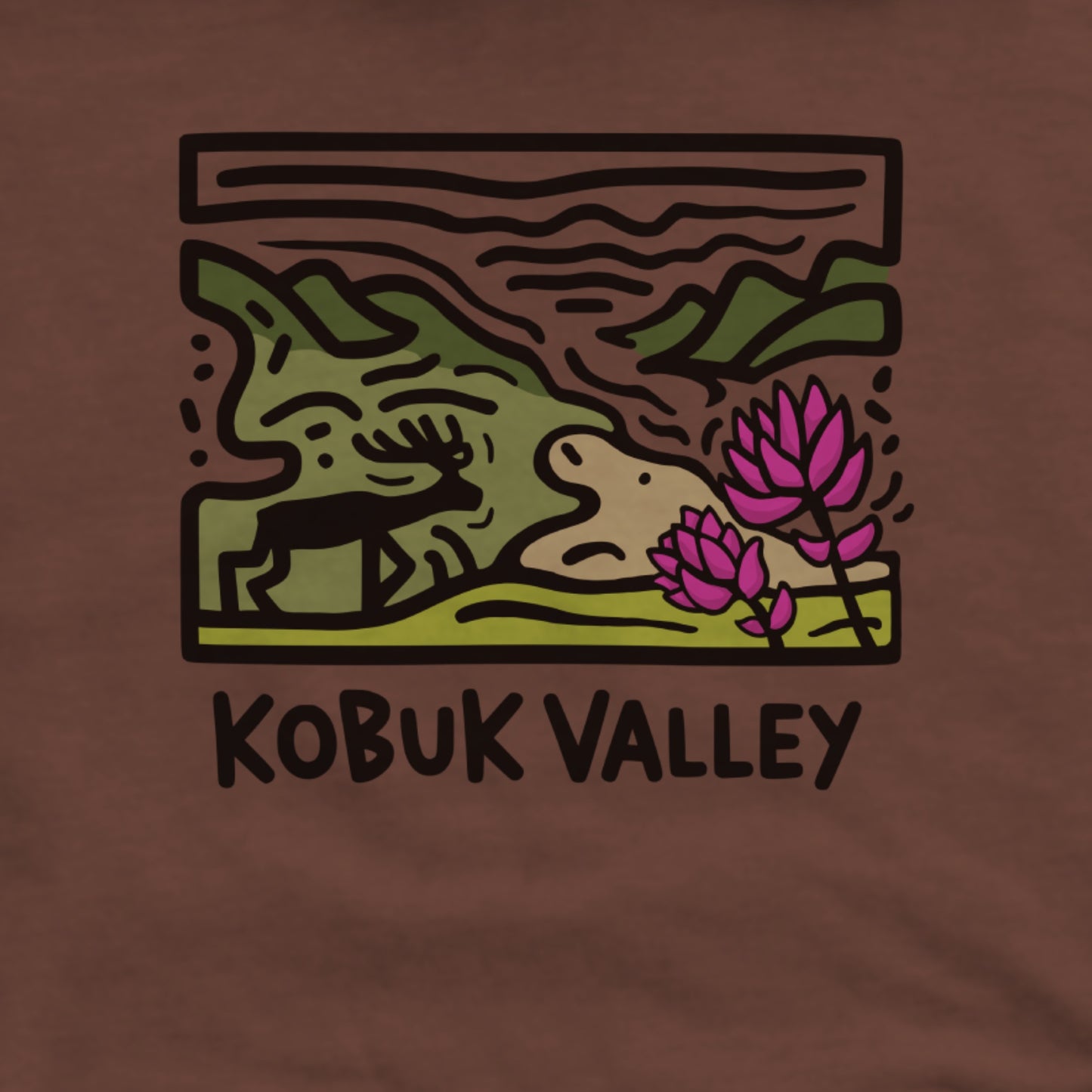 Kobuk Valley National Park Hoodie Adventure and Outdoors Themed Hoodie