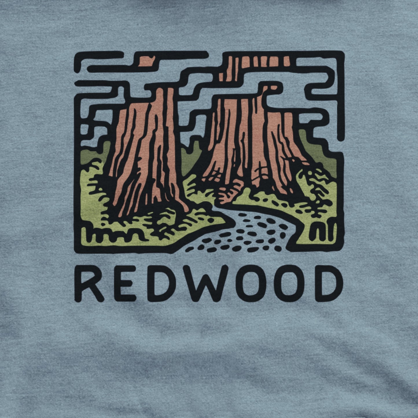 Redwood National Park Hoodie Adventure and Outdoors Themed Hoodie