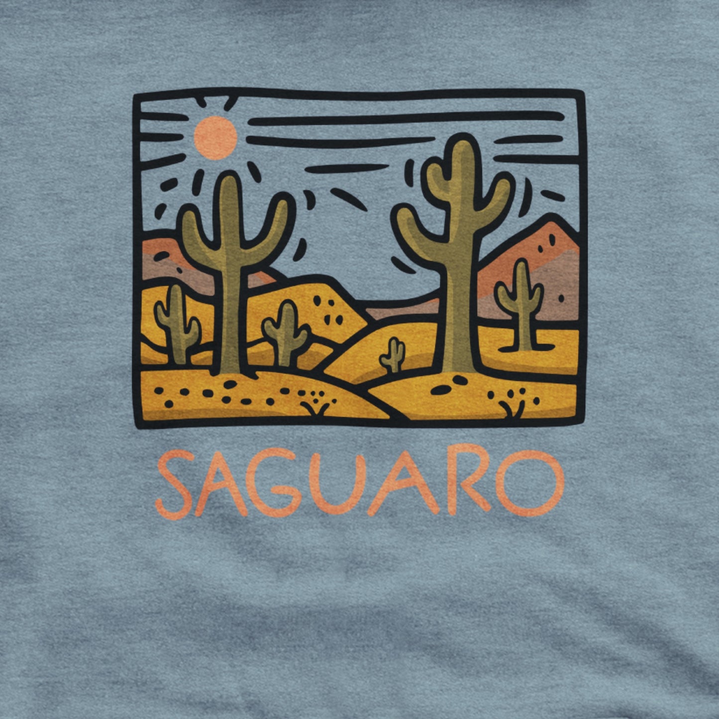 Saguaro National Park Hoodie Adventure and Outdoors Themed Hoodie