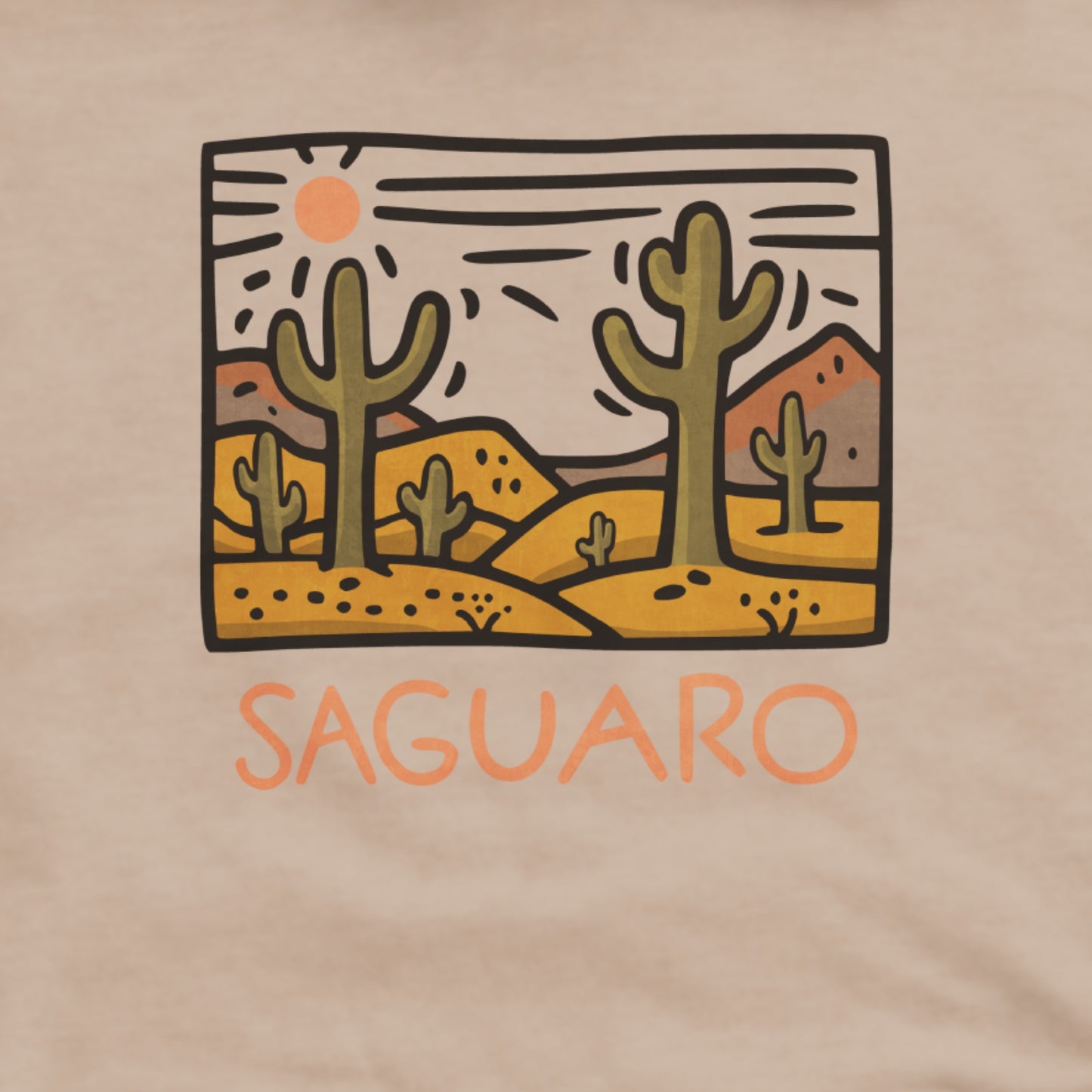 Saguaro National Park Hoodie Adventure and Outdoors Themed Hoodie