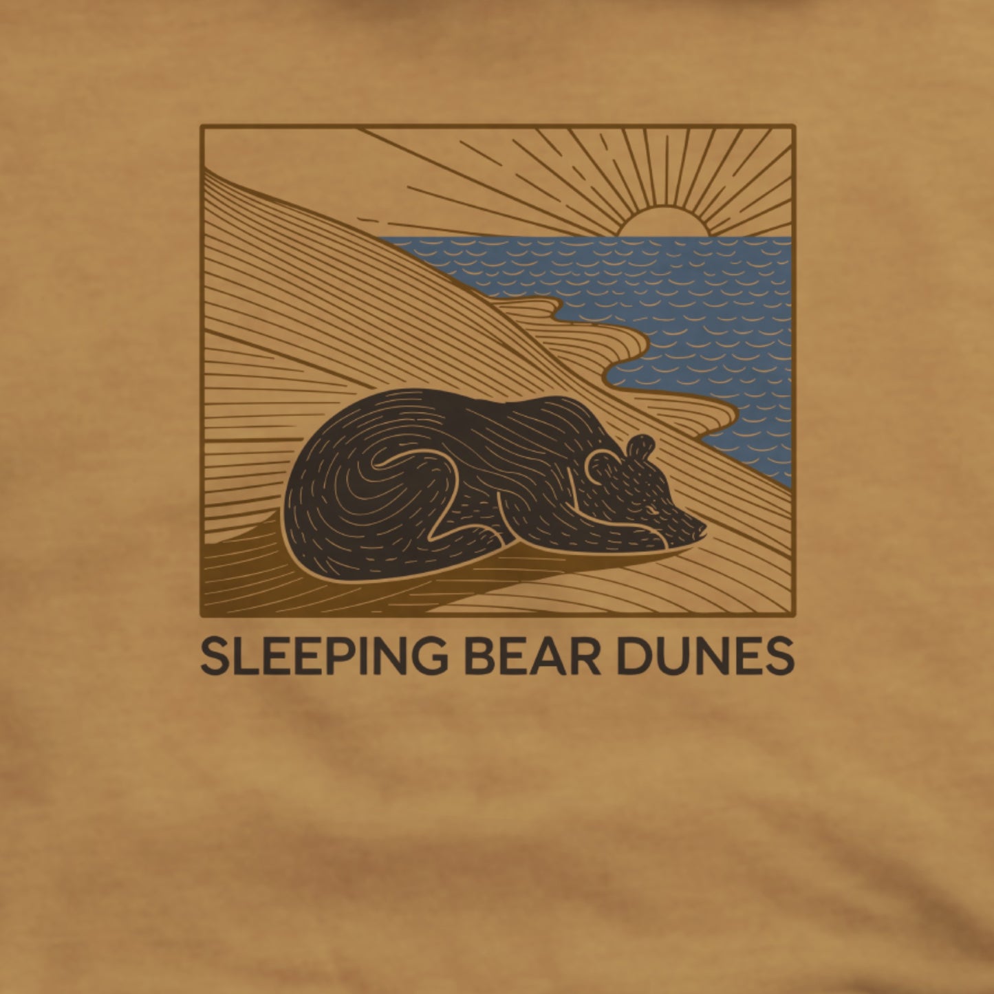 Sleeping Bear Dunes National Lakeshore Hoodie Adventure and Outdoors Themed Hoodie