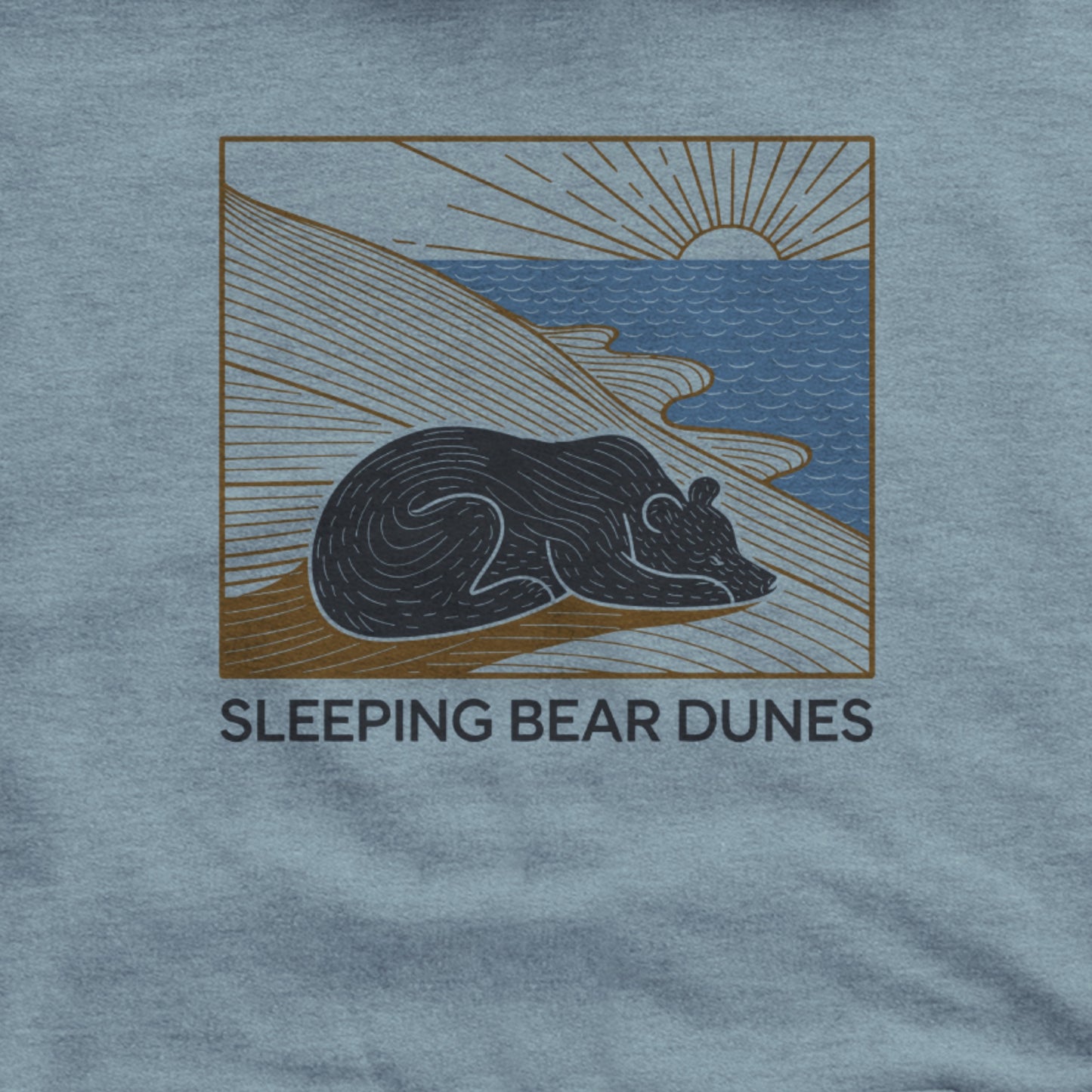 Sleeping Bear Dunes National Lakeshore Hoodie Adventure and Outdoors Themed Hoodie