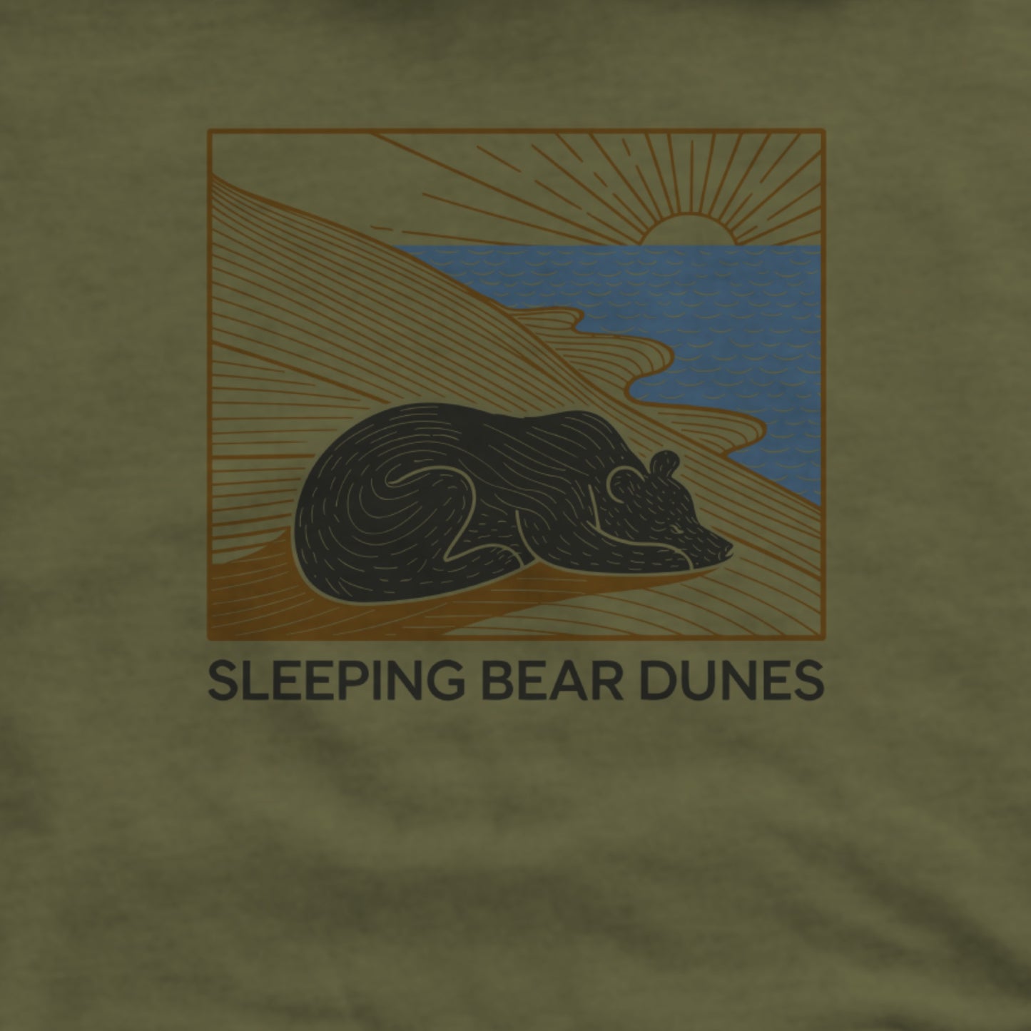 Sleeping Bear Dunes National Lakeshore Hoodie Adventure and Outdoors Themed Hoodie