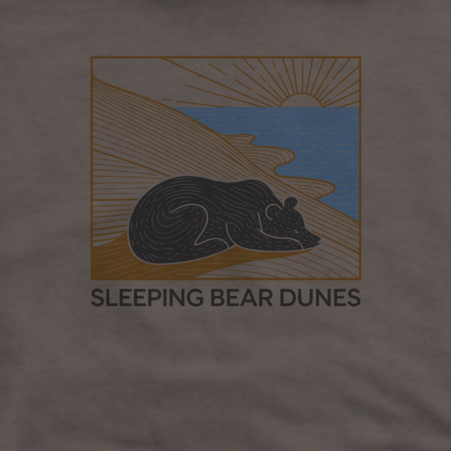 Sleeping Bear Dunes National Lakeshore Hoodie Adventure and Outdoors Themed Hoodie