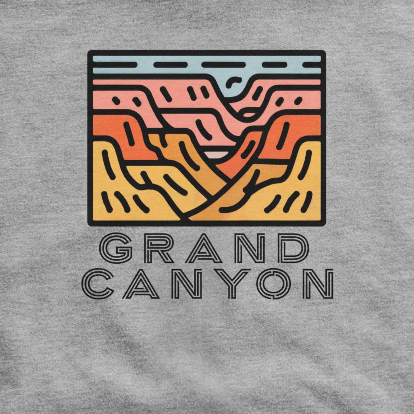 Grand Canyon National Park Hoodie Adventure and Outdoors Themed Hoodie