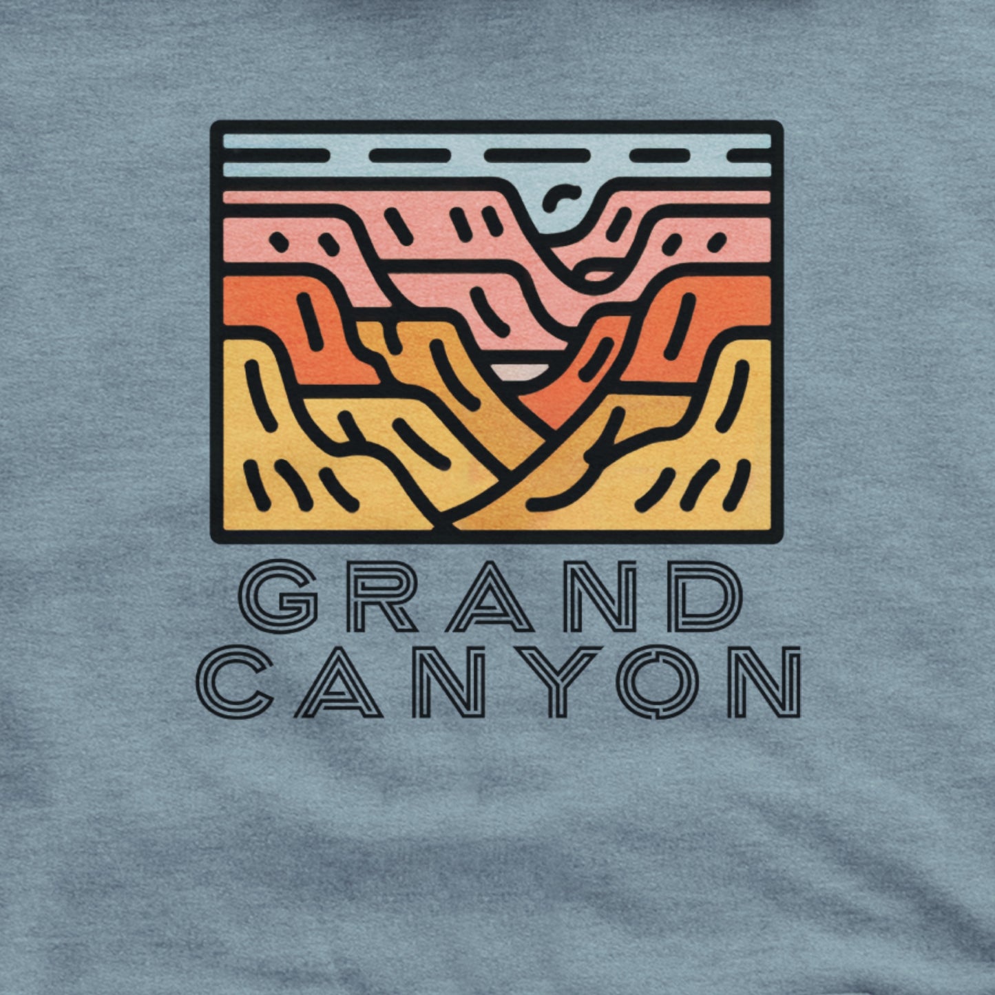 Grand Canyon National Park Hoodie Adventure and Outdoors Themed Hoodie