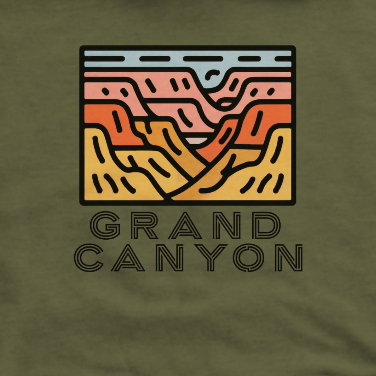 Grand Canyon National Park Hoodie Adventure and Outdoors Themed Hoodie